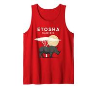 Etosha Namibia Safari Sunset Tank Top