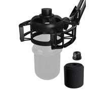 Etour Specially designed for SoloCast Shock Absorber Mount, 2025 Upgrade, Anti-Vibration Suspension Elastic Shock Mount, Clip Microphone Stand with Screw Adapter