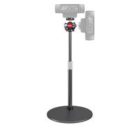 Etour Webcam Stand for Desk, with 360° Ballhead, Heavy Base Height Adjustable Webcam Tripod for Logitech Webcam C922 C930e C920 C615 C960 C920x BRIO 4K NexiGo N60, Phone Mount, Gopro with 1/4" Thread