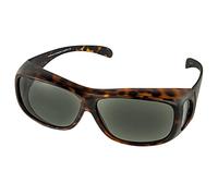 ETP Sunglasses Adult Wear Over Glasses Large Slim Brown-Tortoise