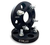 ETPLUS 20mm Alloy Wheel Spacers | 1 Pair | Compatible with Ford Fiesta, KA, EcoSport, B Max | 4x108 | 63.4 Centre Bore | M12x1.5