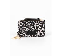 Etre Women's Florrie Card Holder Wallet - Cream Leopard Print, Nylon Etre Cream One Size