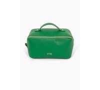Etre Women's Mila Vanity Case - Green, Pebbled Faux Leather in Green Etre Green