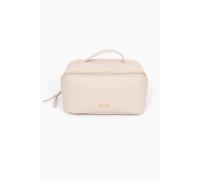 Etre Women's Mila Vanity Case - Nude, Pebbled Faux Leather in Nude Etre Nude