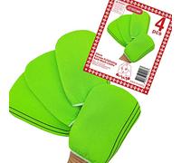 etreetowel Korean Asian Exfoliating Bath Washcloths Mitt Scrub for Body washcloth Glove Premium Viscose Rayon Towel Korea Made(4 pcs of Glove Exfoliating Mitts)