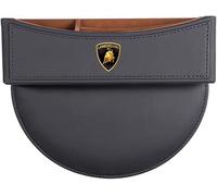 ETRFUNB Car Seat Gap Filler Organizer for Lamborghini Aventador, Multifunctional Front Seat Storage Box Auto Center Console Crevice Organizer,Black