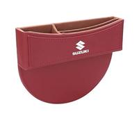 ETRFUNB Car Seat Gap Filler Organizer for Suzuki Grand Vitara 2005-2014, Multifunctional Front Seat Storage Box Auto Center Console Crevice Organizer,Red