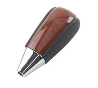 ETRGAQAX Compatible with Toyota for Innova 2004-2012 for Matrix 2009-2013 for Venza 2010-2012 1X at Car Gear Shift Knob PU Shifter Lever Gear Stick Parts(Wood Grain)