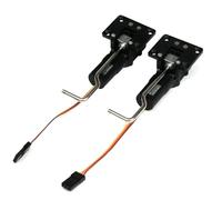 EtriiQURV 25g Retractable Mini Landing Gear Digital Servoless Metal Electronic For 2kg RC Fixed-Wing KTK SU27 KT Board Aircraft Part(2PCS Main)