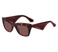 ETRO ETRO 0004/G/S 086/U1 Woman Sunglasses Acetate Havana Pink Squared Normal