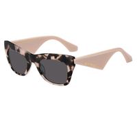 ETRO ETRO 0004/G/S HT8/IR Woman Sunglasses Acetate Havana Grey Squared Normal