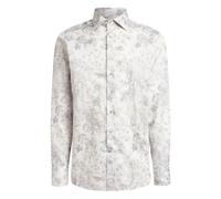 ETRO flora fauna motif cotton satin shirt - White 37-38-39-40-41-42-43-44-45