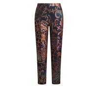 ETRO jacquard floral-paisley cigarette trousers - Blue 38-40-44