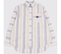 ETRO Multicolor Striped Cotton Casual Shirt - Size: 10 - male