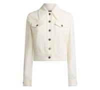 ETRO paisley-jacquard cropped jacket - White 40-42-46-48