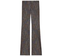 Etro Paisley-jacquard Flared-leg Trousers - Multicoloured - 42 (UK10 / S)