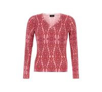 Etro Paisley Print V-Neck Knit Sweater Multi 40
