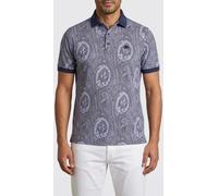 ETRO Polo Shirt Men color Blue - Size: S - male