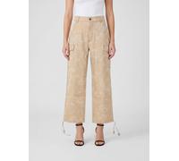 ETRO Printed Cotton Blend Cargo Trousers - Size: 42 - female