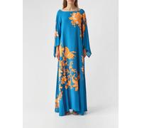 ETRO Printed Viscose Long Dress - Size: 42 - female