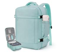 ETRONIK for NEW Ryanair Cabin Bags 40x30x20 Underseat, 25L Travel Backpack Hand Luggage Carry-on Airplanes Flight Bag, 40x30x20 Cabin Bag for Travelling Casual Daypack for Ryan Wizz Air, Green