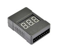 Etronix 1-8S LiPo Battery Cased Voltage Meter with Alarm ET0239A