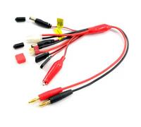 Etronix 4mm Plug Multi-Connector Charging Lead Glow Tamiya Deans JR Futaba ET0279
