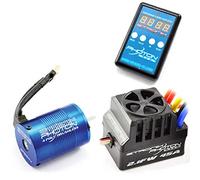 Etronix ET0417 PHOTON 2.1FW COMBO W/9.0R 4350KV MOTOR/45A ESC RC Speed Controller, Black