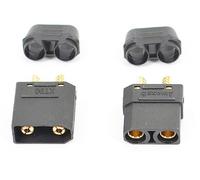 ETRONIX XT-90 CONNECTOR (MALE/FEMALE) BLACK ET0788BK