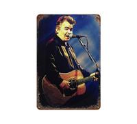 ETRVBDUB John Prine Composer PosterWall Decor Art Metal Tin Poster Modern Bar Decorations30x20cm