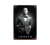 ETRVBDUB Joseph Gordon Levitt Actor PosterWall Decor Art Metal Tin Poster Modern Bar Decorations30x20cm