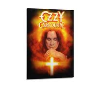 ETRVBDUB Ozzy Osbourne Poster1 Poster Decorative Painting Canvas Wall Posters And Art Picture Print Modern Family Bedroom Decor Posters 12x18inch(30x45cm)