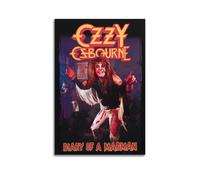 ETRVBDUB Ozzy Osbourne Poster2 Poster Decorative Painting Canvas Wall Posters And Art Picture Print Modern Family Bedroom Decor Posters 12x18inch(30x45cm)