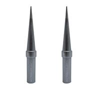 ETS Sharp Long Conical Round Fine Needle Soldering Tip 0.0015" / 0.04mm for WESD50 WES50 WESD51 WES51 PES50 LR20 PES51 LR21 WE1010EU WE1010 ACE Brand Solder Iron Tips (2)