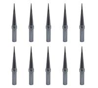 ETS Sharp Long Conical Round Fine Needle Soldering Tip 0.0015" / 0.04mm for WESD50 WES50 WESD51 WES51 PES50 LR20 PES51 LR21 WE1010EU WE1010 ACE Brand Solder Iron Tips (10)