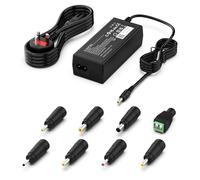 Etssembo 24V 3A Universal Power Supply Adapter with 8 Interchangeable Tips