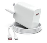 Etssembo 67W USB Plug Turbo Charger Compatible with Xiaomi, USB Fast Charger Plug with 1M USB C Cable Type A Wall UK Power Adapter for Redmi Note 14/13/ 12/11/ 10 Pro/Mi 14T/ 13T/ 12/ 11T/ POCO X6