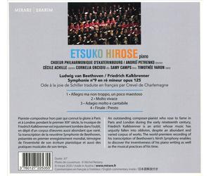 ETSUKO HIROSE - BEETHOVEN KALKBRENNER - SYMPHONIE NO9 TRANSCRIPTION POUR SOLISTE