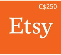 ETSY CAD 250 Gift Card CA