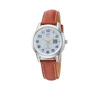 ETT Eco Tech Time Funk Solar ELS-11616-61L Women's Analogue Watch with Leather Strap, Strap.