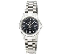 ETT Eco Tech Time Funk Solar ELS-11674-22M Women's Analogue Watch with Stainless Steel Strap, silver, Modern