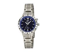 ETT Eco Tech Time Funk Solar ELT-11447-31M Women's Analogue Watch with Titanium Strap, Bracelet