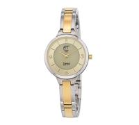 ETT Eco Tech Time Solar ELS-12148-61M Women's Watch Analogue with Titanium Strap, silver, Modern