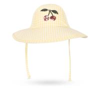 Etta Carreaux Cerises Bath Hat Yellow 6/9 months
