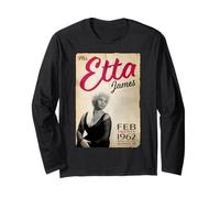 Etta James Royal Theatre Baltimore 1962 Long Sleeve T-Shirt