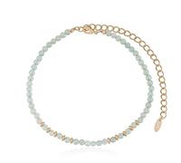 Ettika Beaded Necklace, Choker For Women. Aventurine Necklace, Beaded Necklaces For Women. Still Surprise You 18K Gold Plated