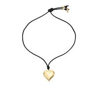 Ettika Choker. Adjustable Cord Necklace. Black Cord and 18k Gold Plated Pendant Necklace. Jewelry. Birthday Gifts For Women
