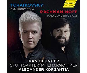Ettinger/Stuttgarter Phil - Tchaikovsky: Symphony No.4 and Rachmaninov: Piano Concerto No.2