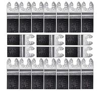 Ettonsun Bi Metal Oscillating Multitool Saw Blades Metal Wood Universal Multi Purpose Tool Blades Compatible with Fein Dewalt Multimaster Porter Cable Black&Decker Bosch Craftman etc. (20pcs)