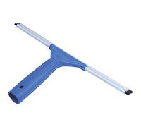 Ettore Window Squeegee, RubberPlastic, Blue, 6 inches